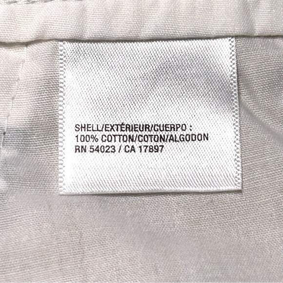 Old Navy Geometric Chino Shortie Shorts Black White Women’s 10 EUC - Picture 11 of 16